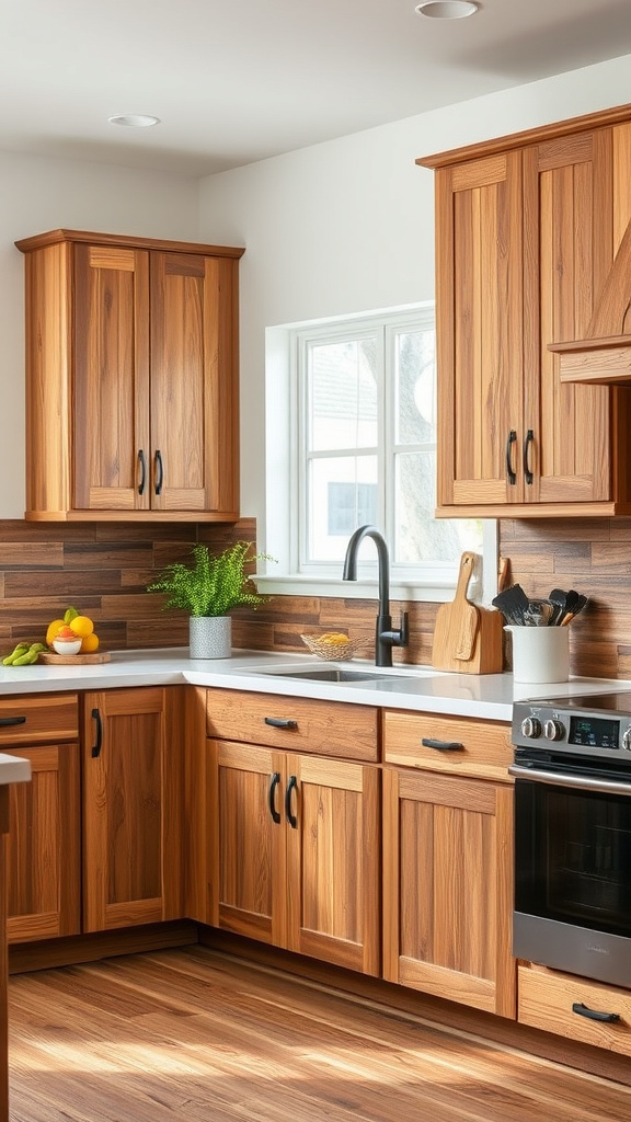 18. Eco-Friendly Reclaimed Wood Cabinets