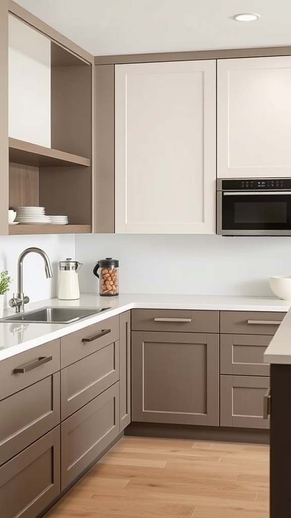 20. Sleek Lines: Modern Satin Finishes