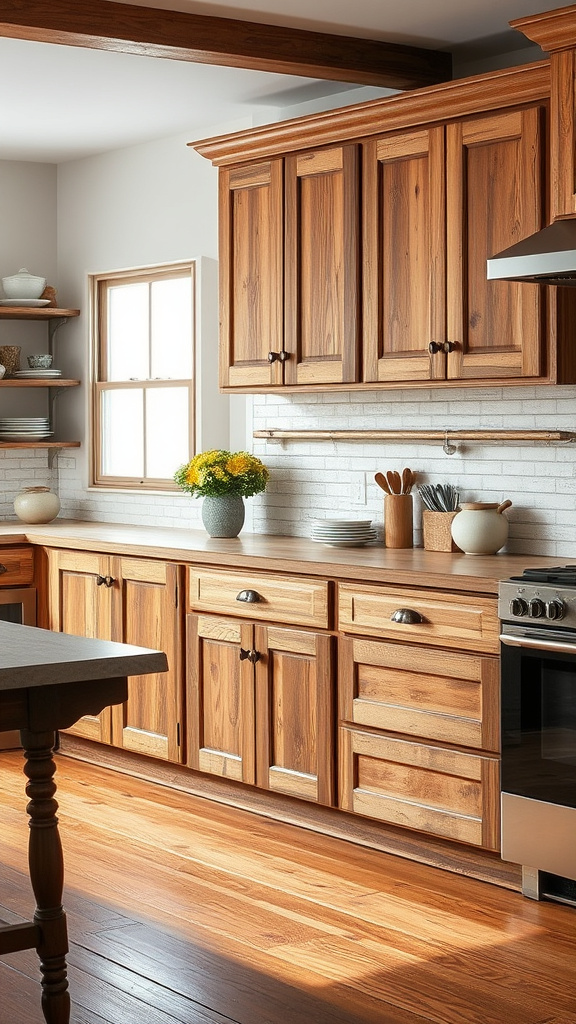3. Rustic Charm: Distressed Wood Finish