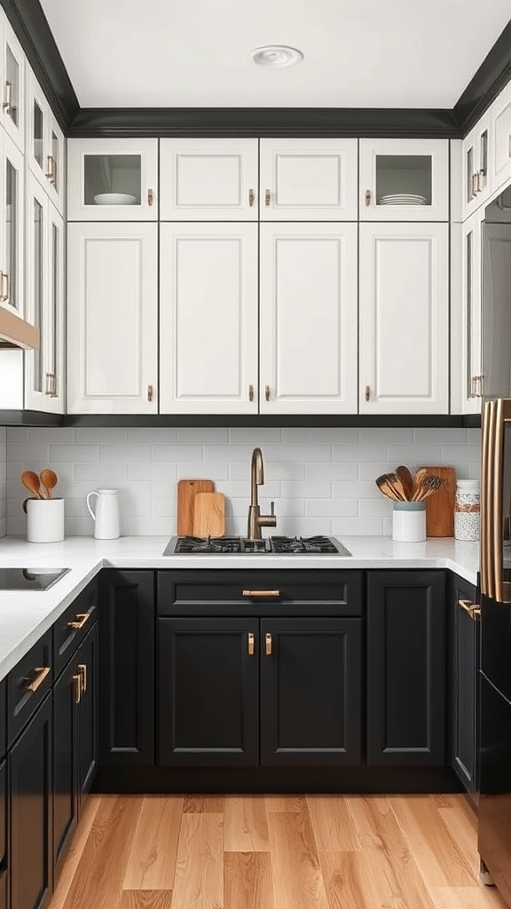 6. Create Contrast with Two-Tone Designs