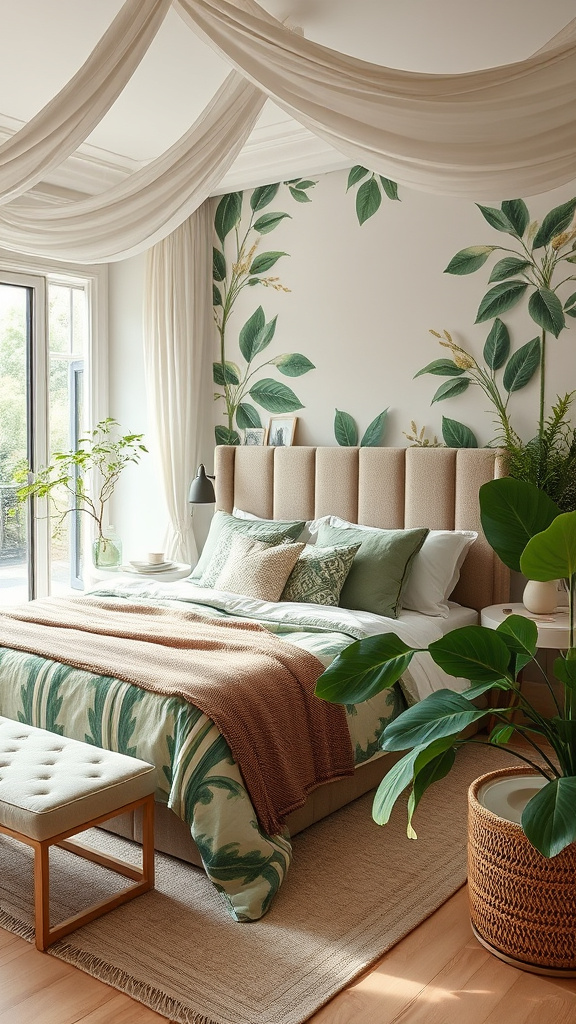 15. Botanical Bliss: Sage Green Retreat