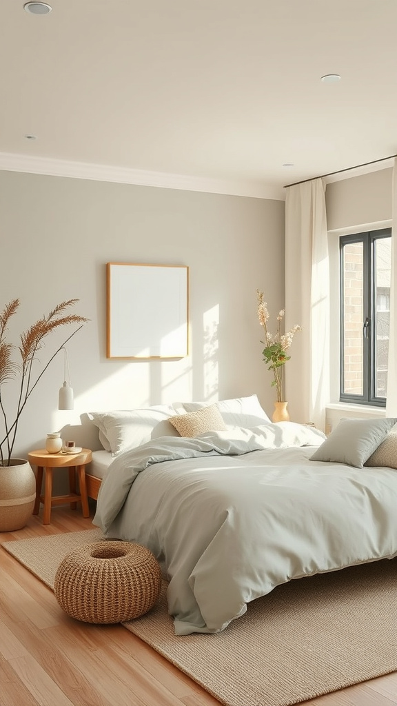 19. Refreshing Simplicity: Natural Bedroom Design
