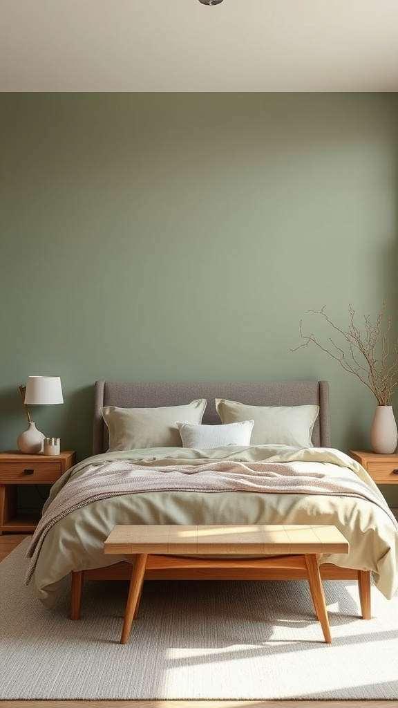 2. Natural Serenity: Earthy Tones Bedroom