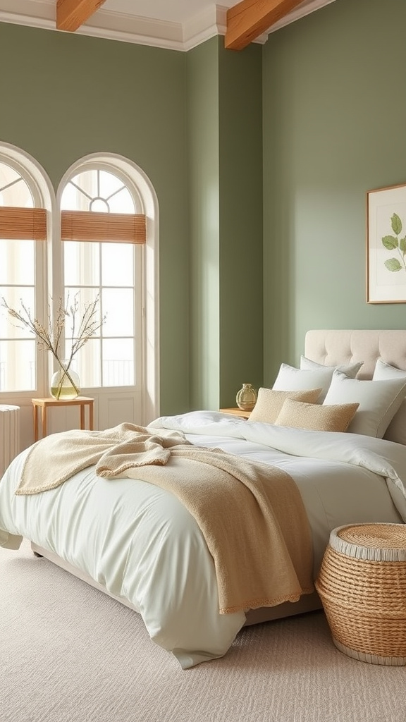 3. Timeless Elegance: Sage and Beige Chic