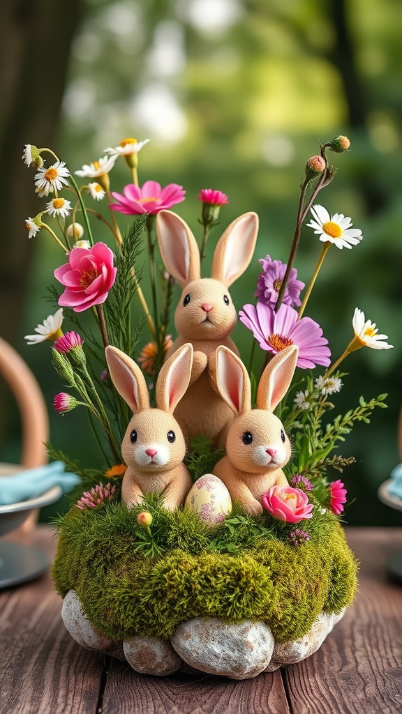 1. Whimsical Woodlands Bunny Bliss