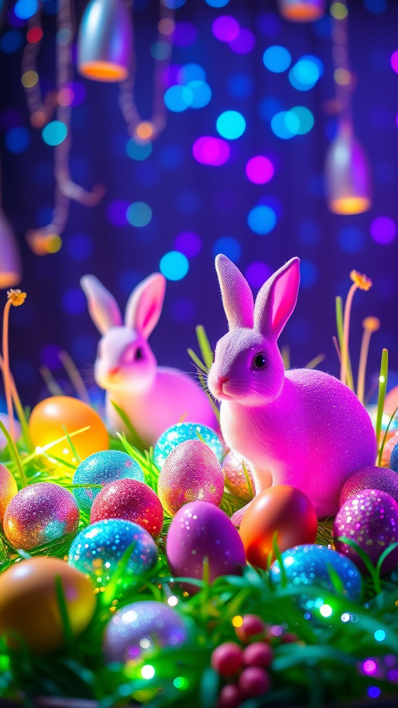 10. Glittering Eggs Bunny Extravaganza