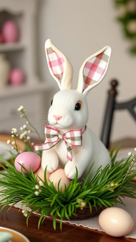 19. Plaid Perfection Bunny Bliss