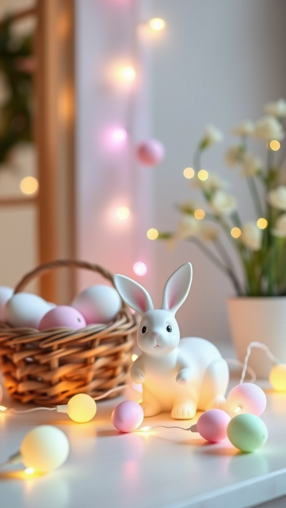 21. Festive Pastel String Lights