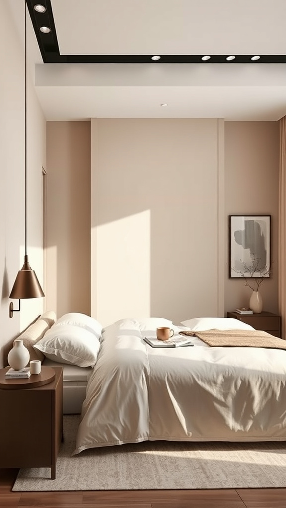 22. Contemporary Cool: Beige Tips
