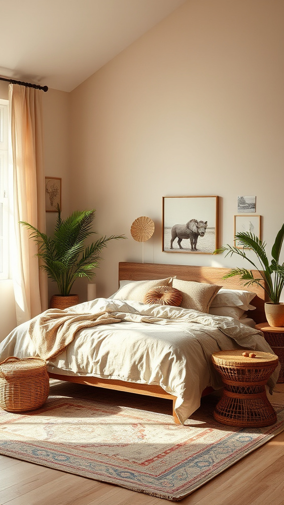 9. Earthy Elegance in Beige Tones