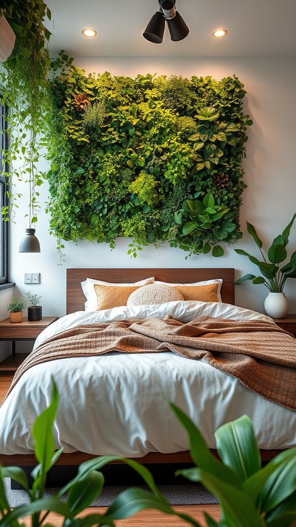 12. Stylish Green Wall Solutions