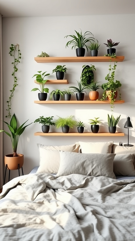 15. Minimalist Plant Wall Ideas