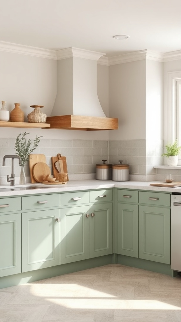 20. Tranquil Sage and Neutral Palettes