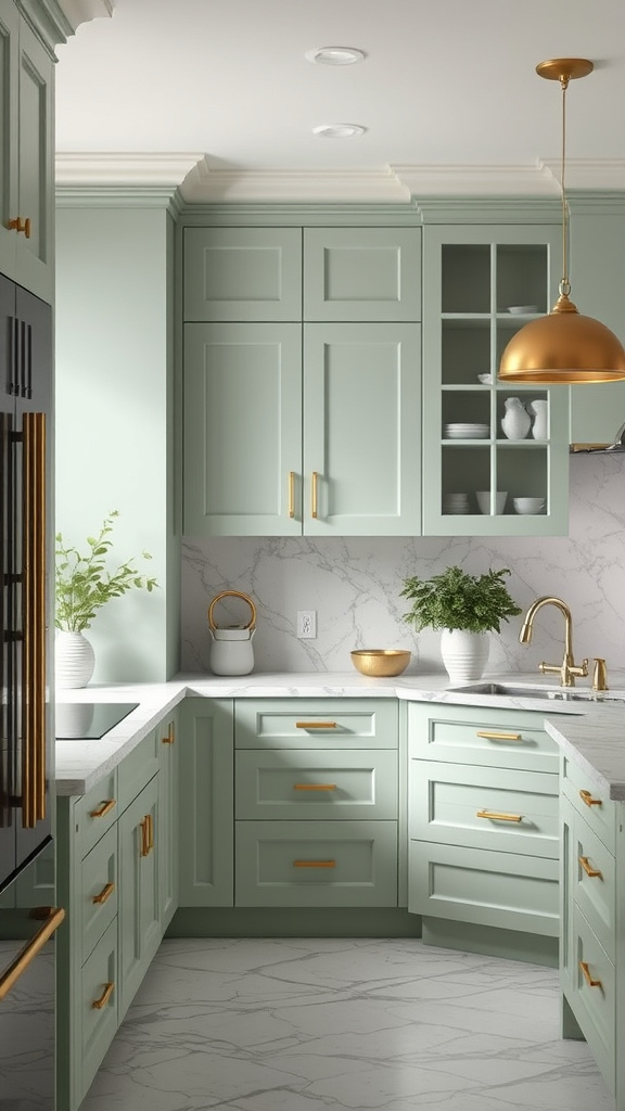 5. Serene Sage and Marble Combinations