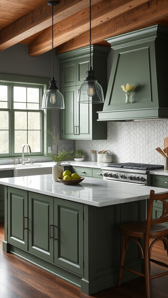 6. Sage Island for a Bold Statement