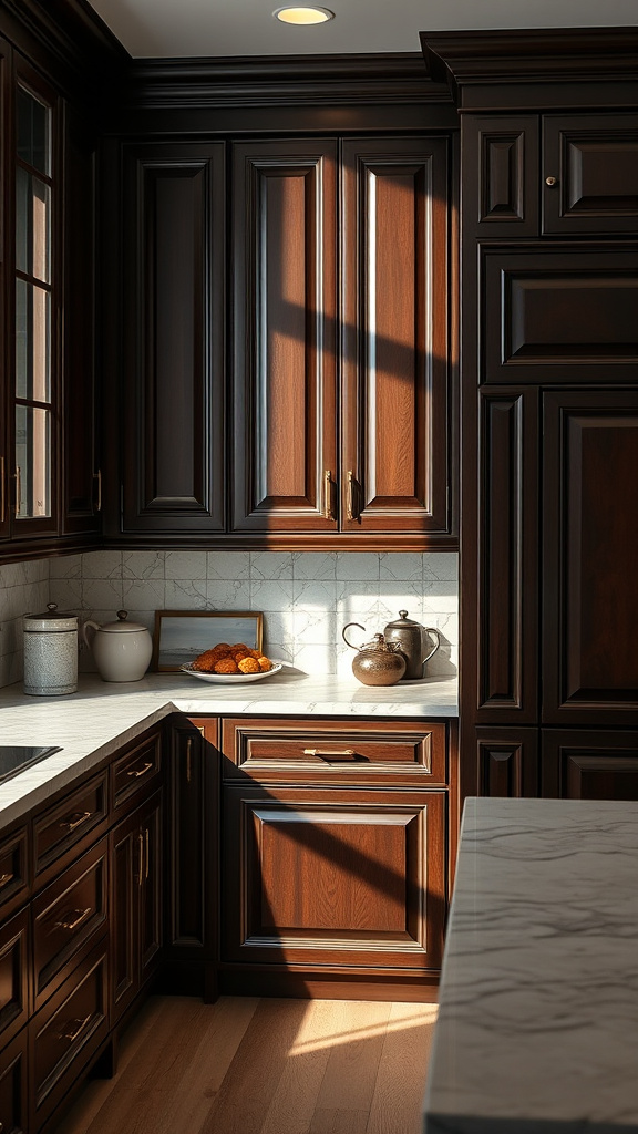 10. Sophisticated Espresso Finish