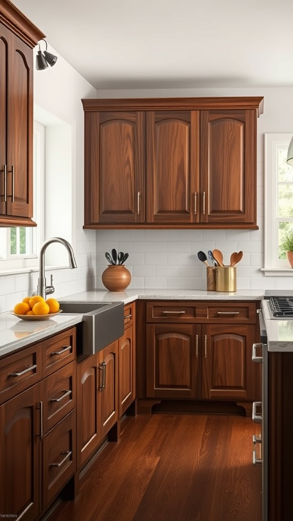 13. Warm Walnut Tones