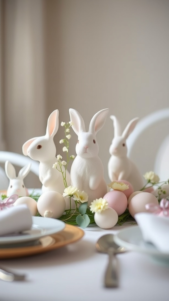15. Minimalist Bunny Bliss