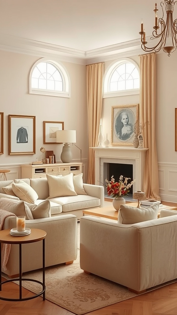 10. Classic Beige Elegance
