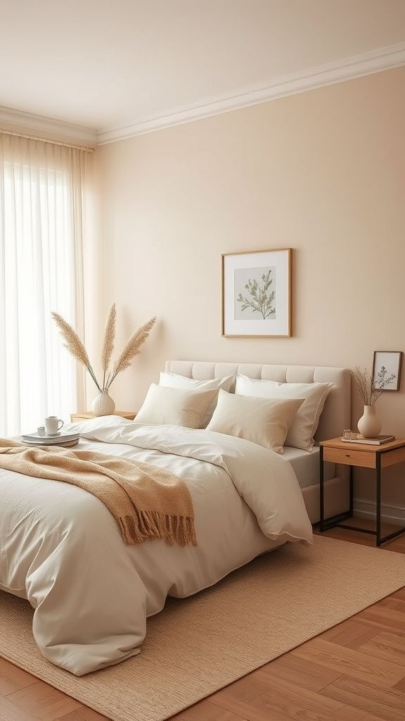 13. Beige Bliss Bedroom