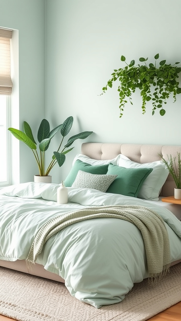11. Soothing Seafoam and Moss