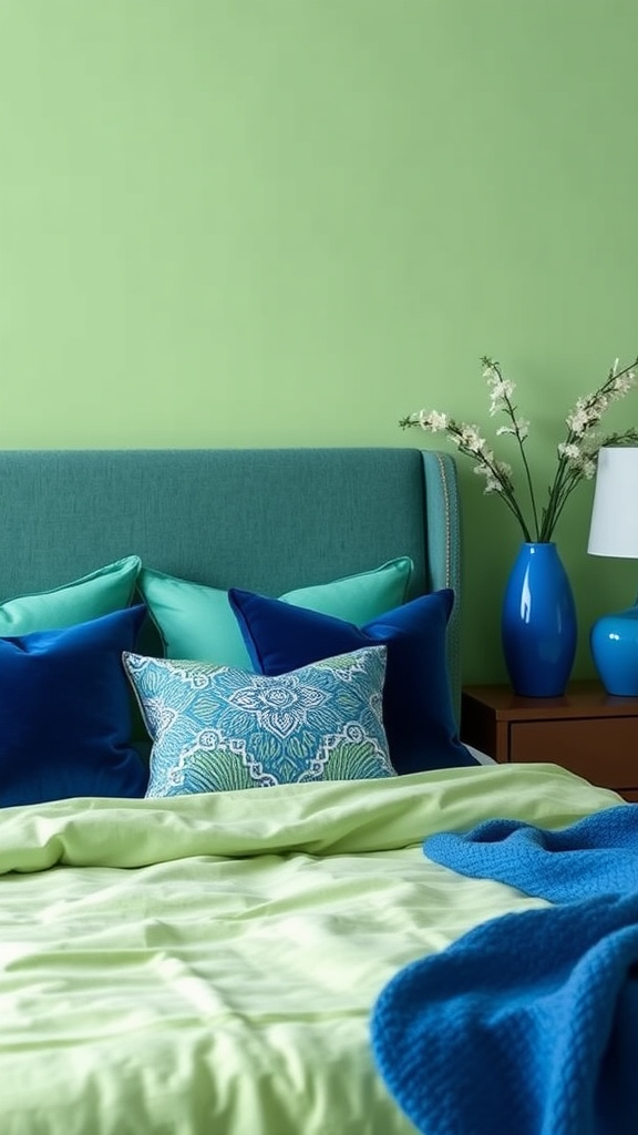 14. Pistachio Delight with Blue