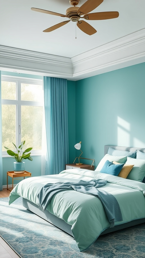 23. Bluish-Green Tranquility