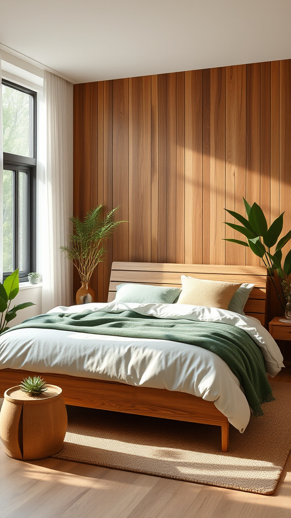 15. Earthy Vibes: Brown Green Serenity