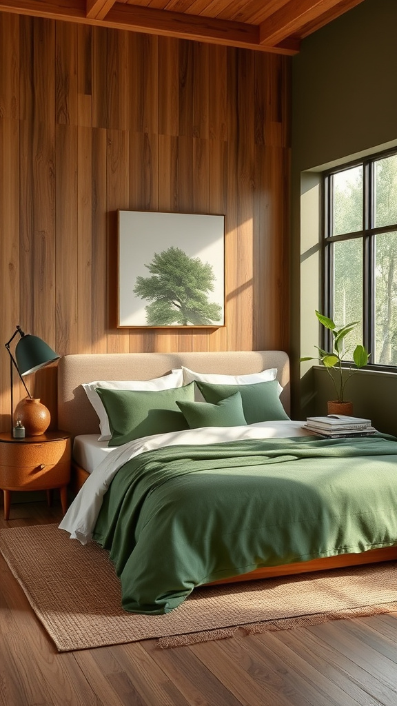 17. Neutral Zen: Green and Brown Bliss