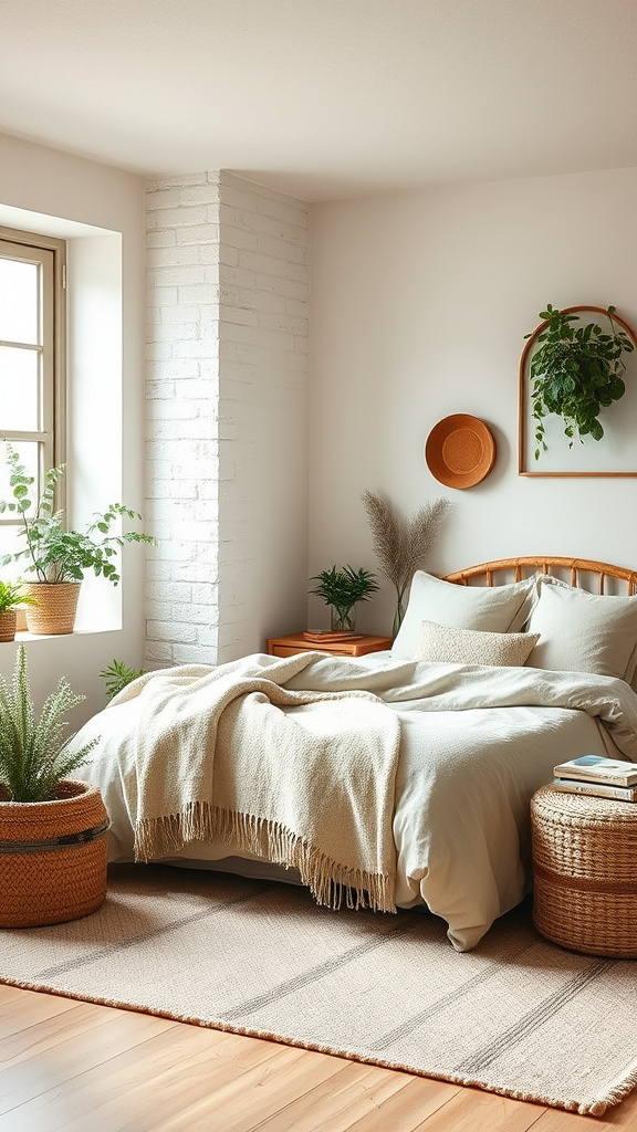26. Rustic Retreat: Green Beige Nest