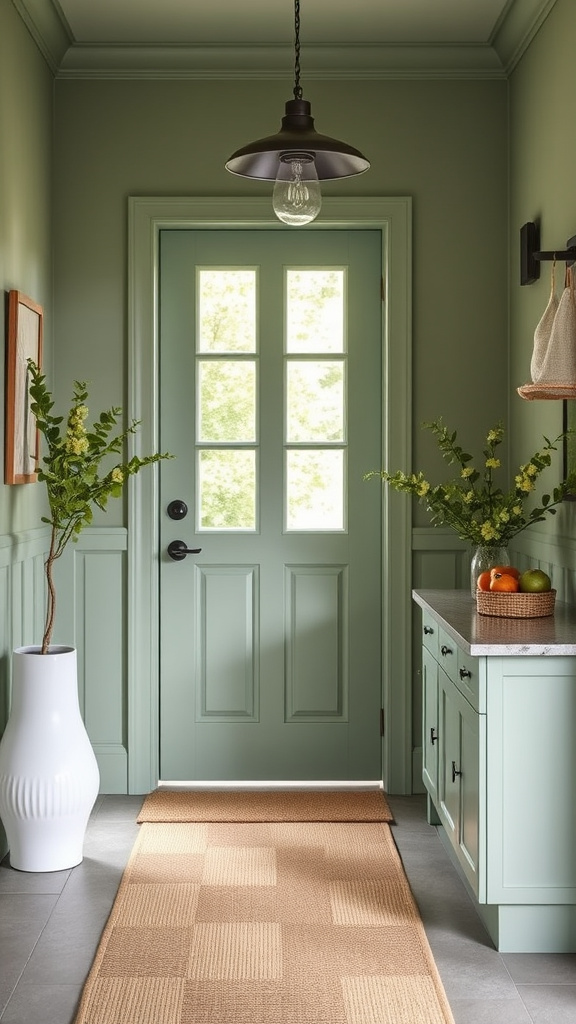 24. Sage Green Entryways