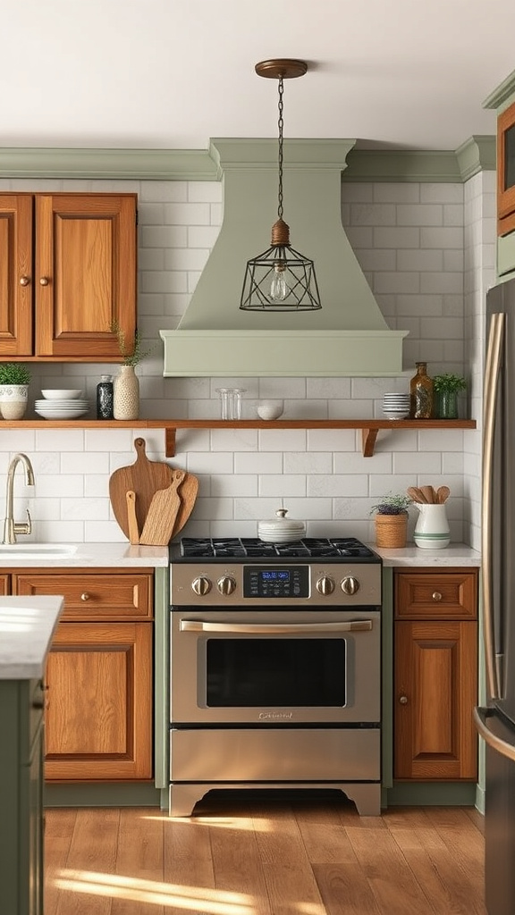 5. Vintage Charm with Sage