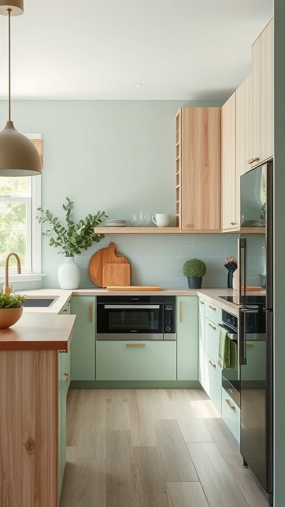 9. Sage Green Scandinavian Style