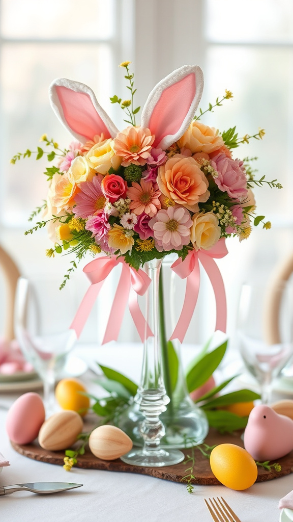 21. Easter Bonnets Centerpieces