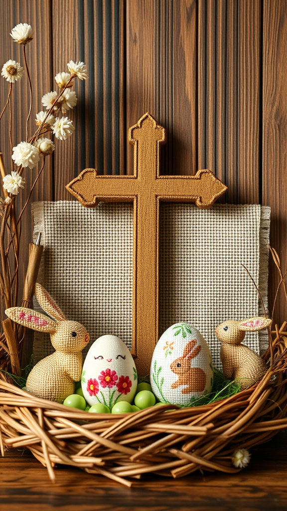 26. Easter Cross Stitches