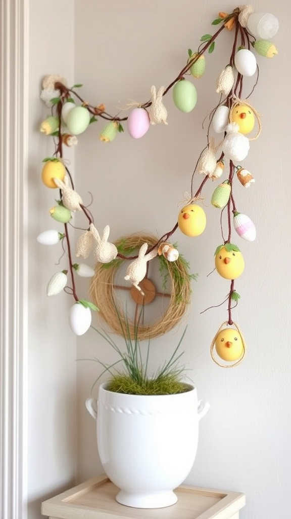 4. Vintage Easter Garlands