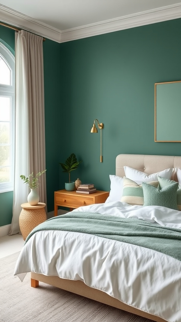 1. Serene Sea Green Sanctuary