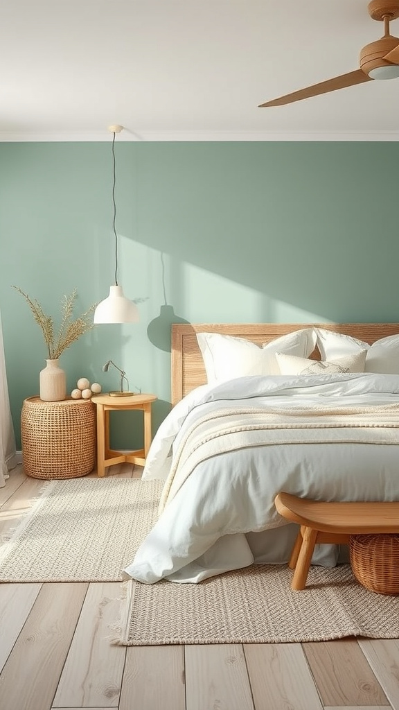 10. Breezy Beachy Sea Green Serenity