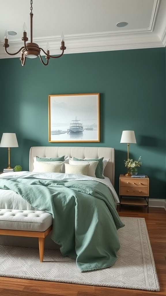 11. Elegant Sea Green Haven
