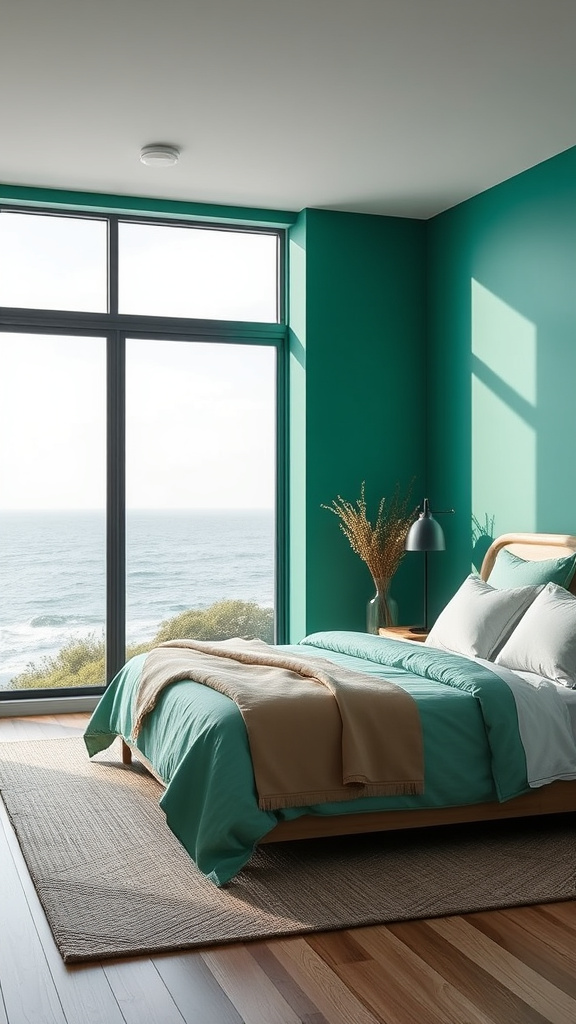 14. Vibrant Sea Green Vista