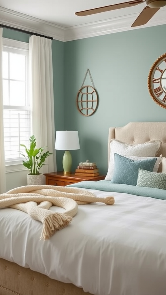 15. Chic Coastal Sea Green Charm