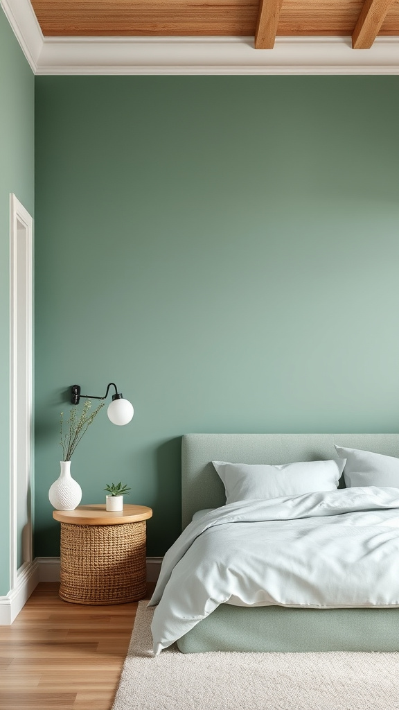3. Coastal Calm: Sea Green Delight