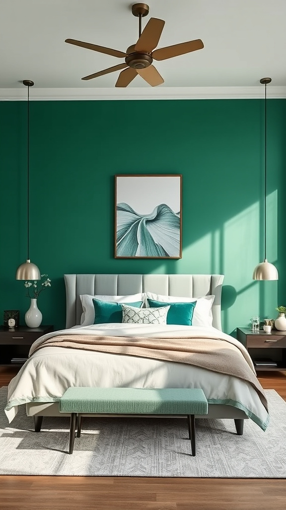 8. Lush & Lavish Sea Green