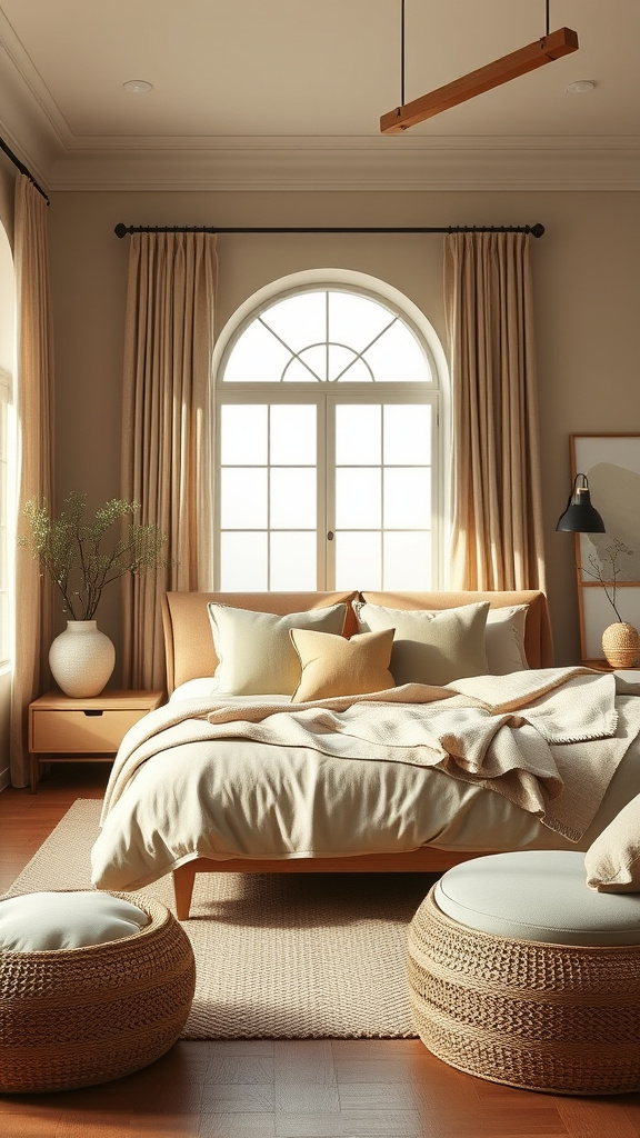 18. Stylish Earth-Toned Retreat