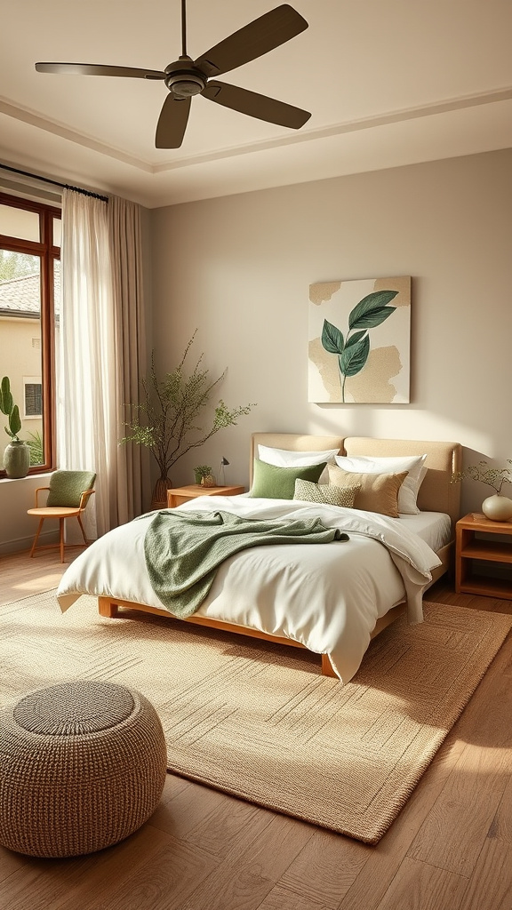 2. Elegant Olive Green Oasis