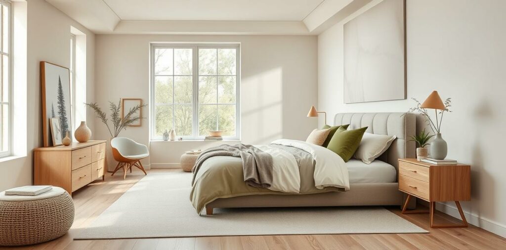 29 Stunning Beige And Olive Green Bedroom Looks for Organic Charm